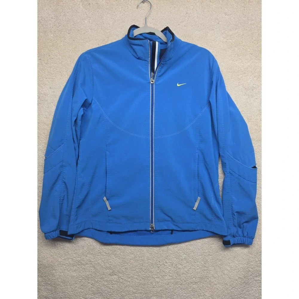 Nike Sphere Pro Running Jacket Women's Medium M (8-10) Full Zip‎ Fleece lined